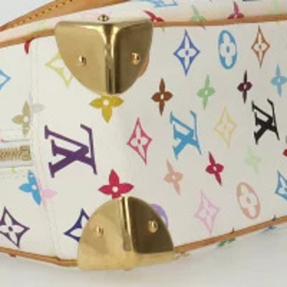 Louis Vuitton Trouville Multicolor Blanc White Handbag Monogram Multi White k - Picture 7 of 13